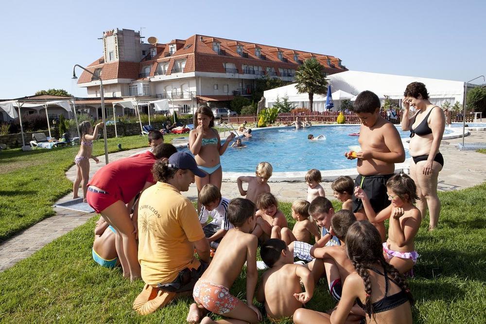 San Marcos Salnes Hotel Cambados Buitenkant foto